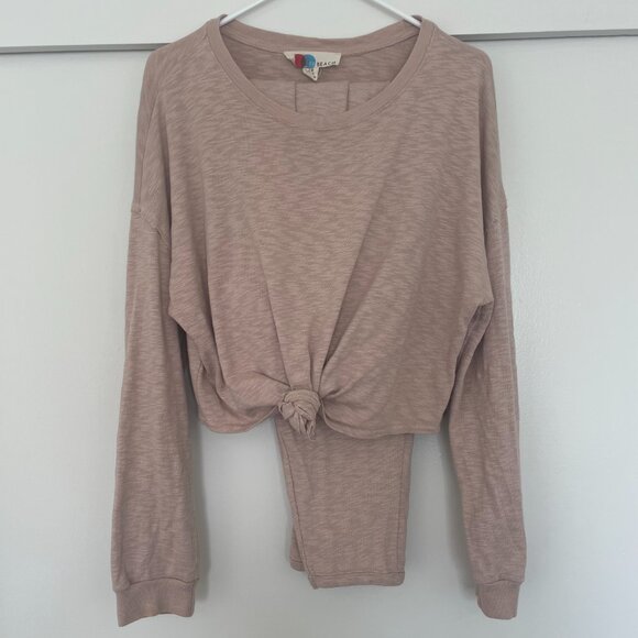 FREE PEOPLE Beach Sweatpants and Sweatshirt Set in Rose Pearl - Picture 12 of 14